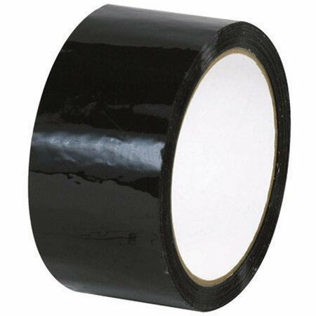 SWIVEL 2in. x 55 yds. Black Carton Sealing Tape - Black - 2in. x 55 yds. SW2820793